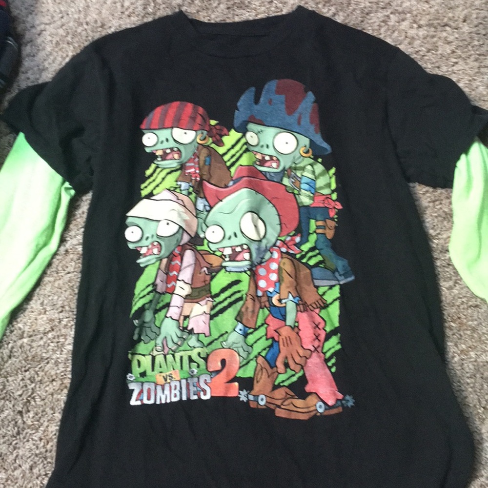 Plants vs zombies shirt